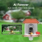 N1 2K Smart Bird Feeder Camera