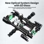 DISCOVERYOPT EDGENII 3-15X50SFIR FFP-Z Rifle Scope