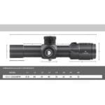 DISCOVERYOPT HD 2-12X24SFIR FFP Rifle Scope