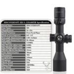 DISCOVERYOPT HD 3-12X44SPR Rifle Scope