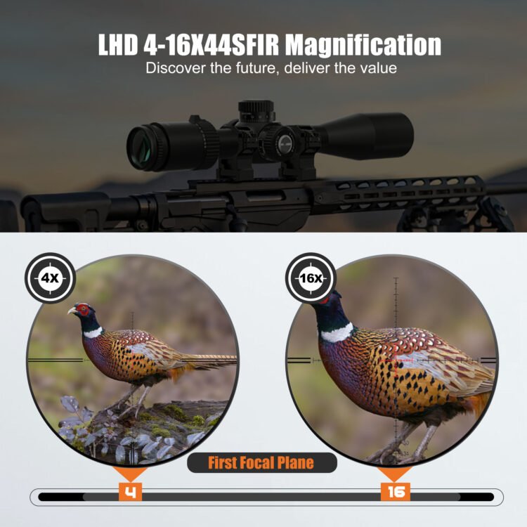 DISCOVERYOPT LHD-NV 4-16X44SFIR-SFP Rifle Scope