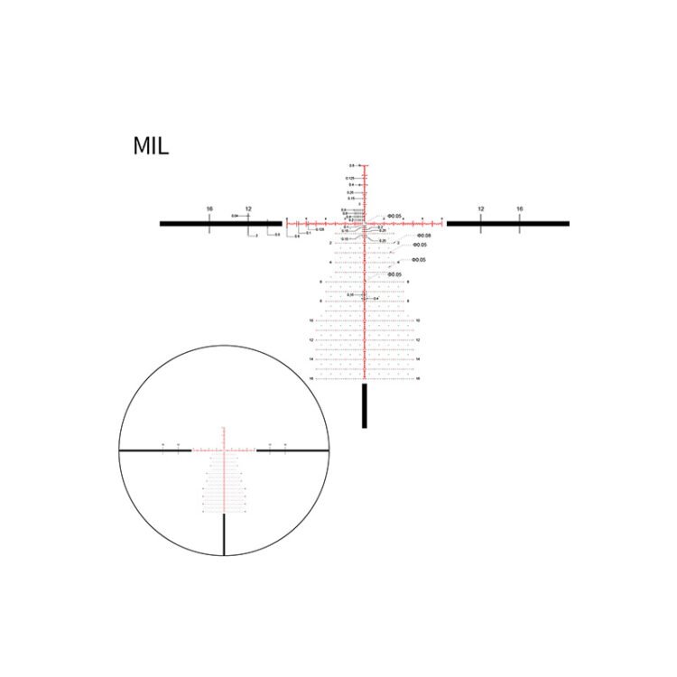 TheOne 7-35X56 FFP Illuminated TOR - Zero Stop - 34mm Tube