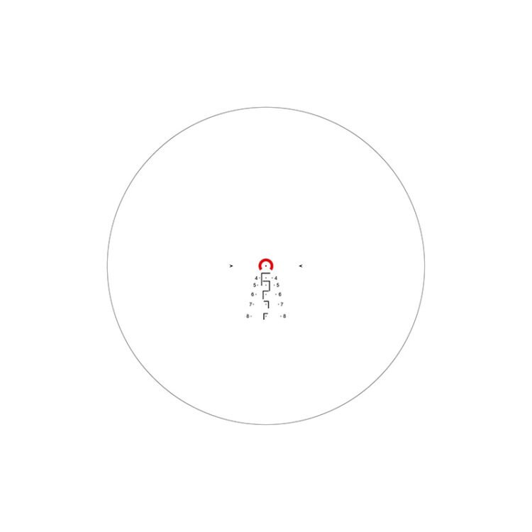Arken EP-8 1-8x28 LPVO FFP Illuminated Reticle
