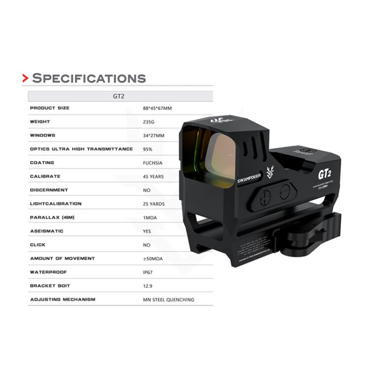 swampdeeroptics GT2 RED DOT