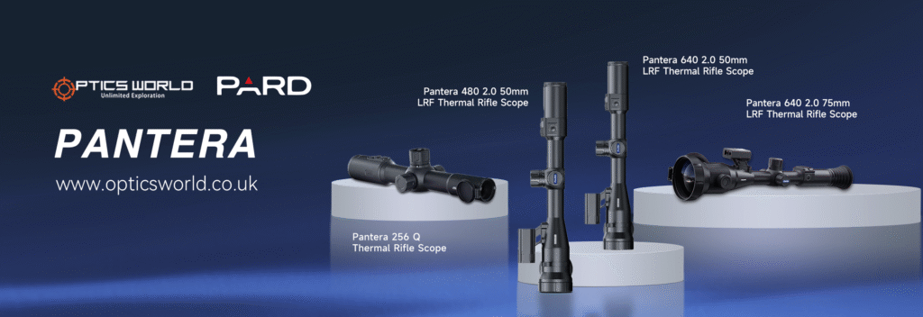 Exciting News from Optics World!                  We’re thrilled to announce the arrival of the new Pantera 256 Q!