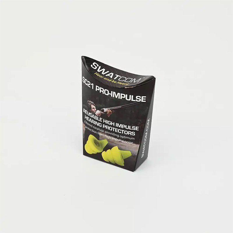 SWATCOM SC21 Pro Impulse Universal in ear hearing protection (10 Pack)